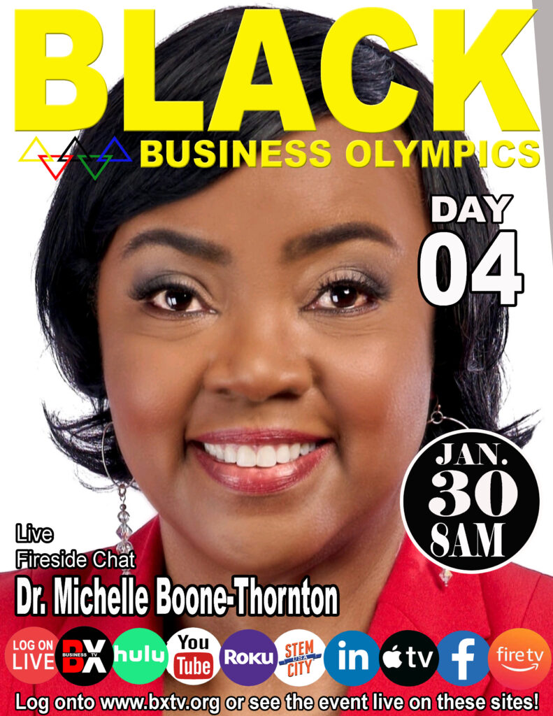 day 4 magazine cover dr. michelle boone thornton